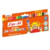 Classic Wax Crayons Pack of 24 for Kids 3+ – Vibrant, Non-Smudge Wax Crayons Classic Wax Crayons Pack of 24 for Kids 3+ – Vibrant, Non-Smudge Wax Crayons