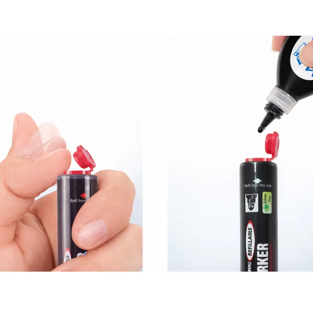 ESK 15 refillable ink for 107RI permanent marker xylene free waterproof fast drying ink