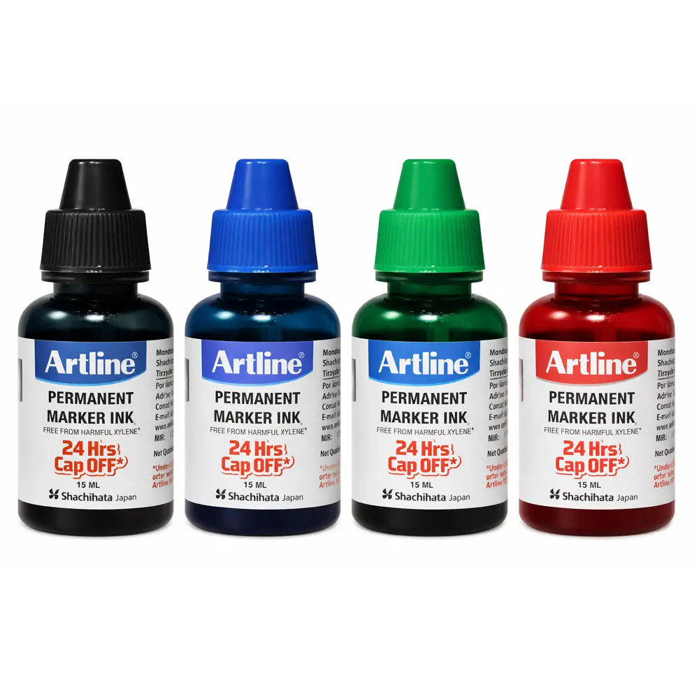 ESK 15 refillable ink for 107RI permanent marker xylene free waterproof fast drying ink