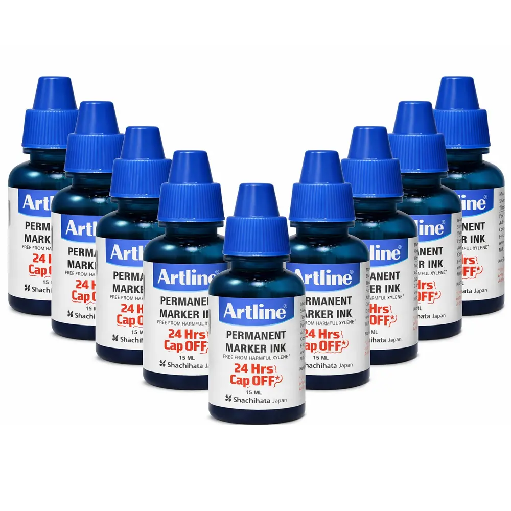 ESK 15 refillable ink for 107RI permanent marker xylene free waterproof fast drying ink