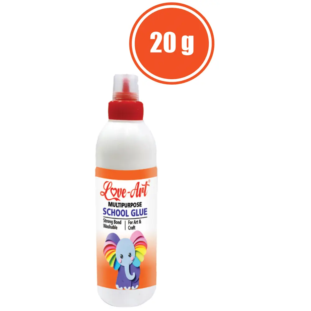 School glue in 20g 50g and 100g sizes