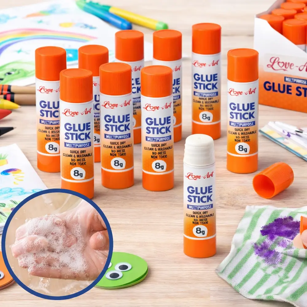 washable glue stick for school