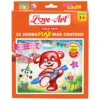 Jumbo Max Wax Crayons Pack of 24 – Extra-large washable crayons with circular grip and vibrant colours for young children Jumbo Max Wax Crayons Pack of 24 – Extra-large washable crayons with circular grip and vibrant colours for young children