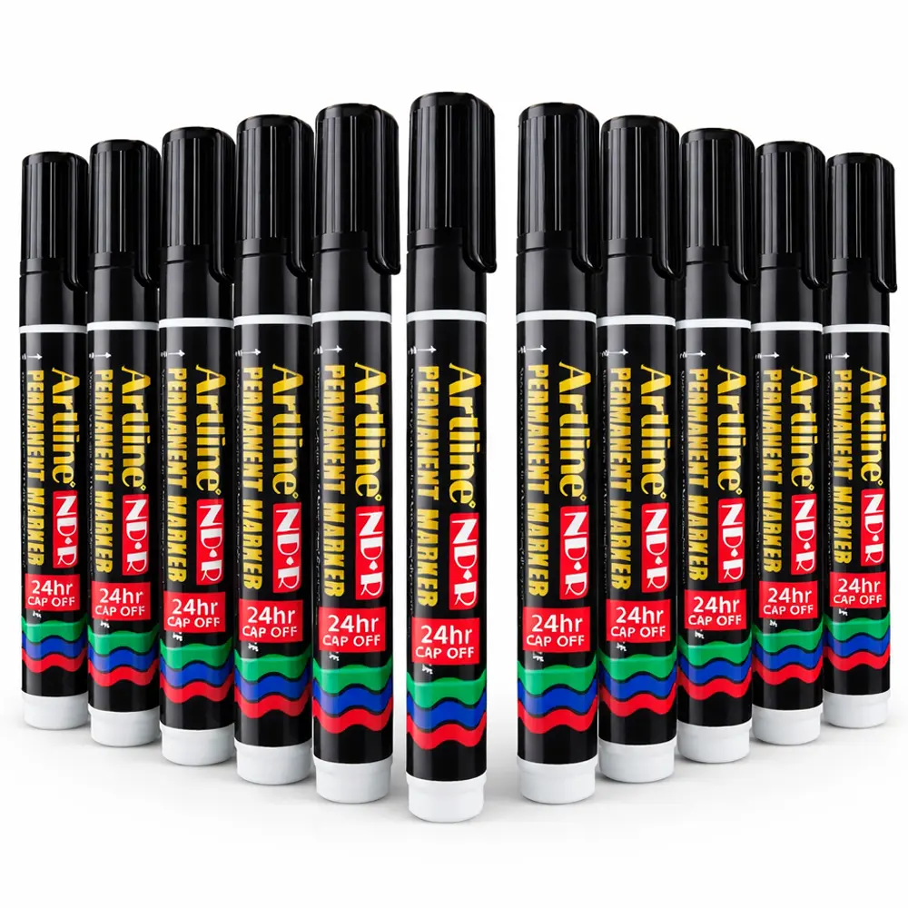 NDR permanent marker with bullet tip 2mm writing width NDR permanent marker with bullet tip 2mm writing width