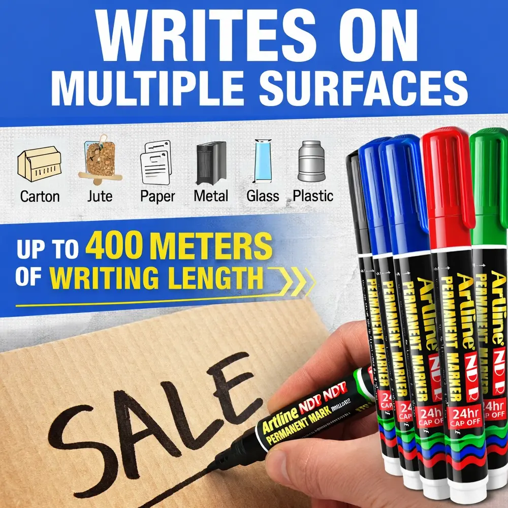 NDR permanent marker with bullet tip 2mm writing width NDR permanent marker with bullet tip 2mm writing width