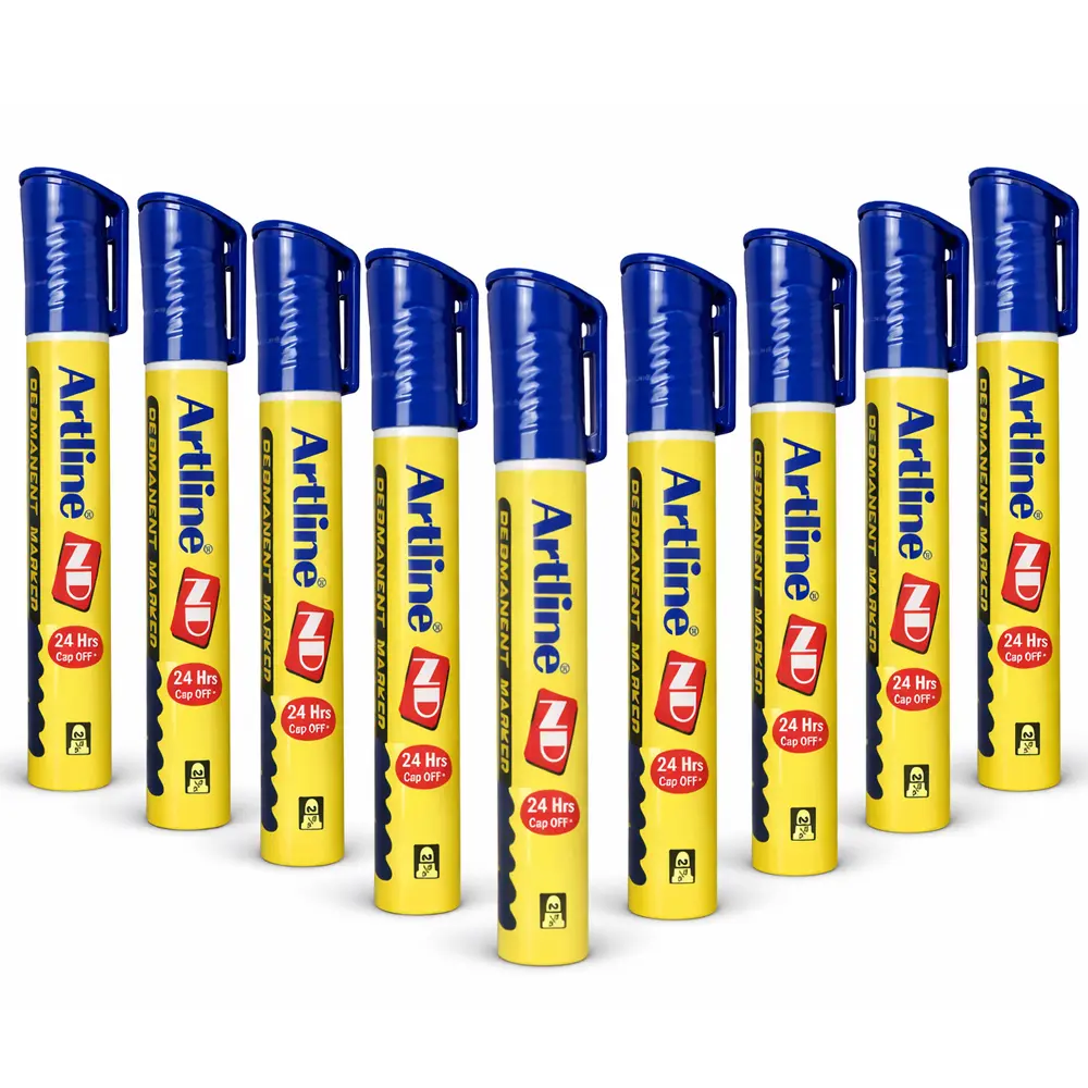 ND permanent marker with bullet tip for bold and dark writing ND permanent marker with bullet tip for bold and dark writing