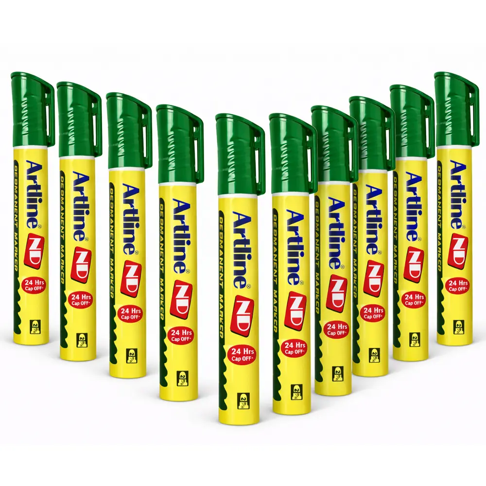 ND permanent marker with bullet tip for bold and dark writing ND permanent marker with bullet tip for bold and dark writing