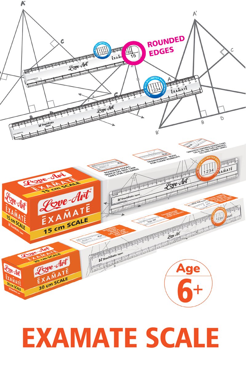 Child-safe Examate Scale with smooth tapered edges