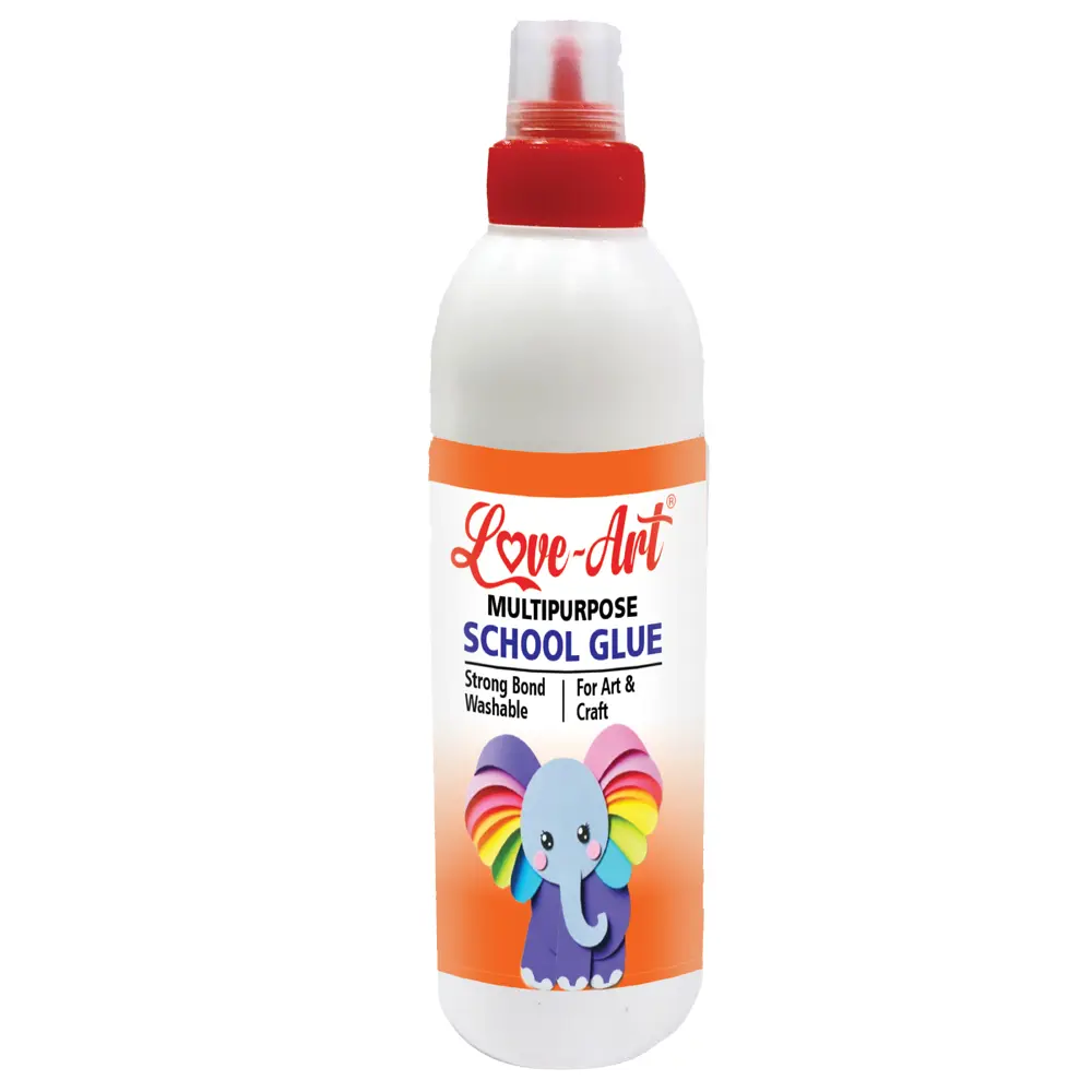 Glue used by kids for school art and craft projects