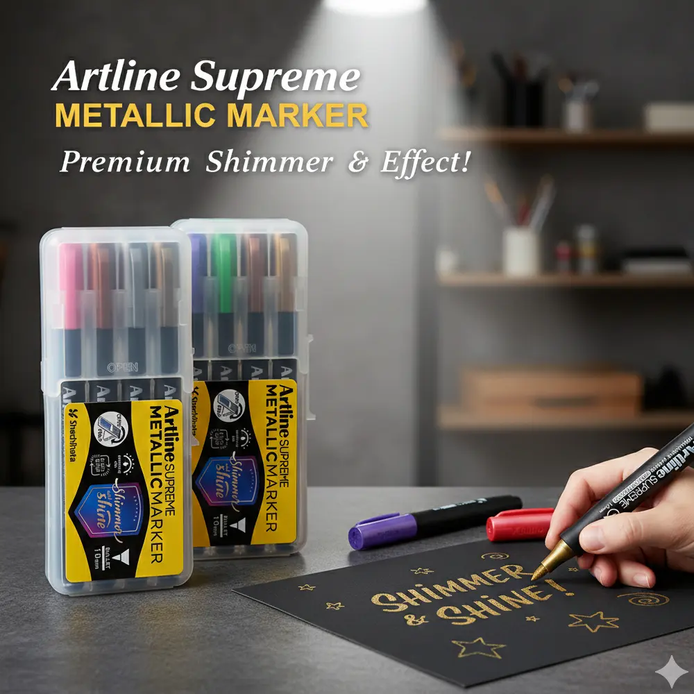 Supreme permanent marker 1.0mm bullet tip instant drying pigment ink