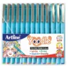 Yoodle fine pens 0.4mm in 25 vibrant colours