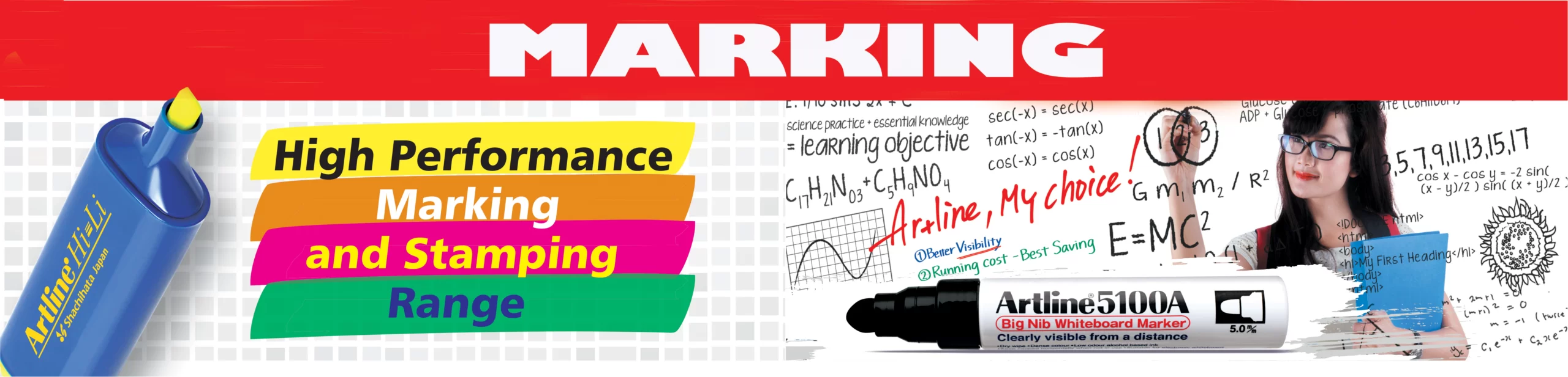 artline marking product