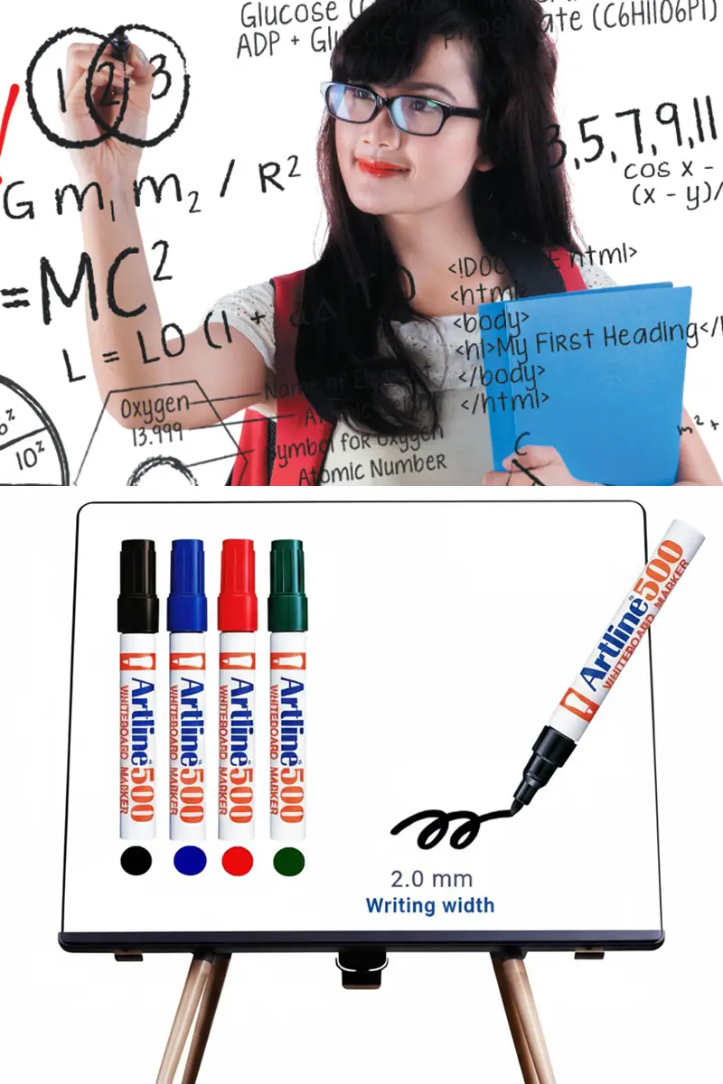 500 whiteboard marker refillable aluminum body with bold ink 500 whiteboard marker refillable aluminum body with bold ink