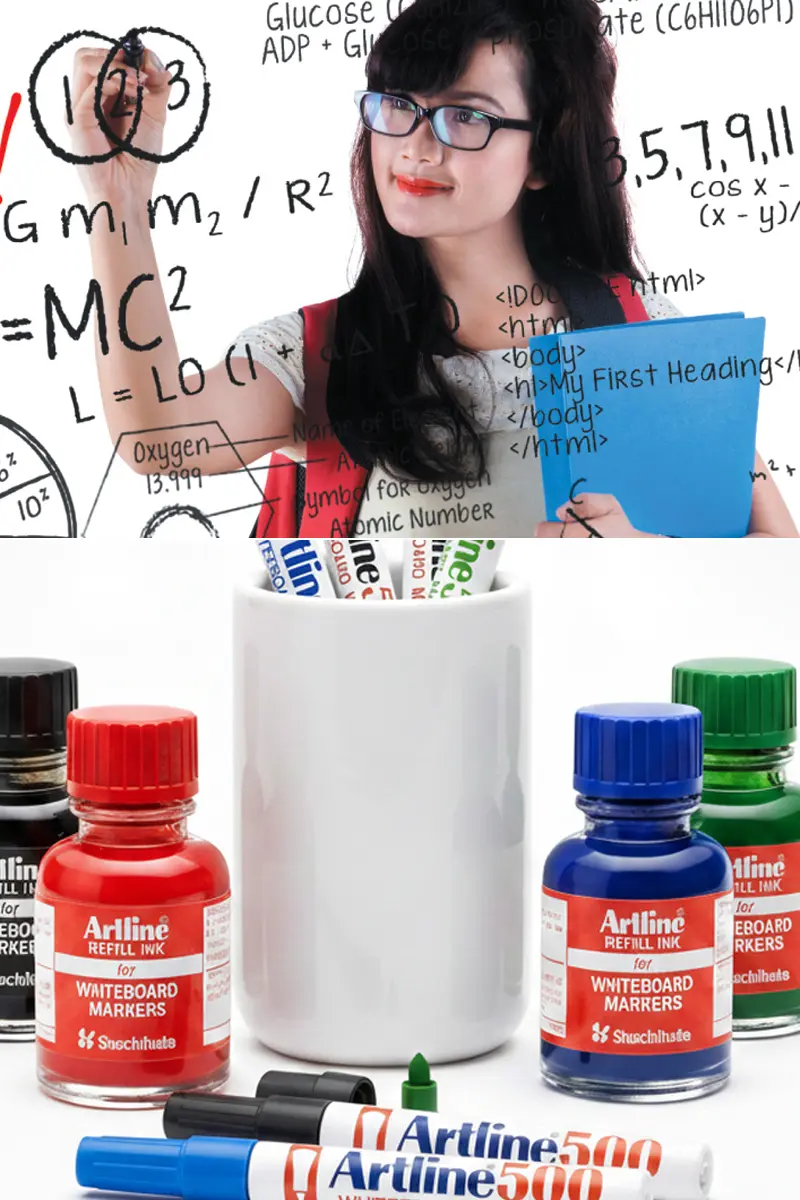 ESK 15W whiteboard marker ink for 157RI refillable ink for whiteboard marker