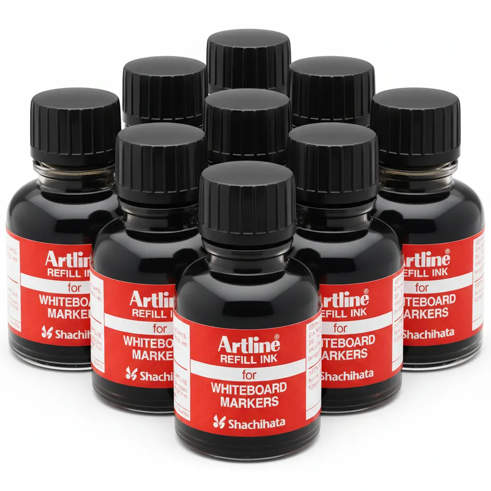 ESK 50 whiteboard marker ink pack of 10 xylene free pigment refill ink