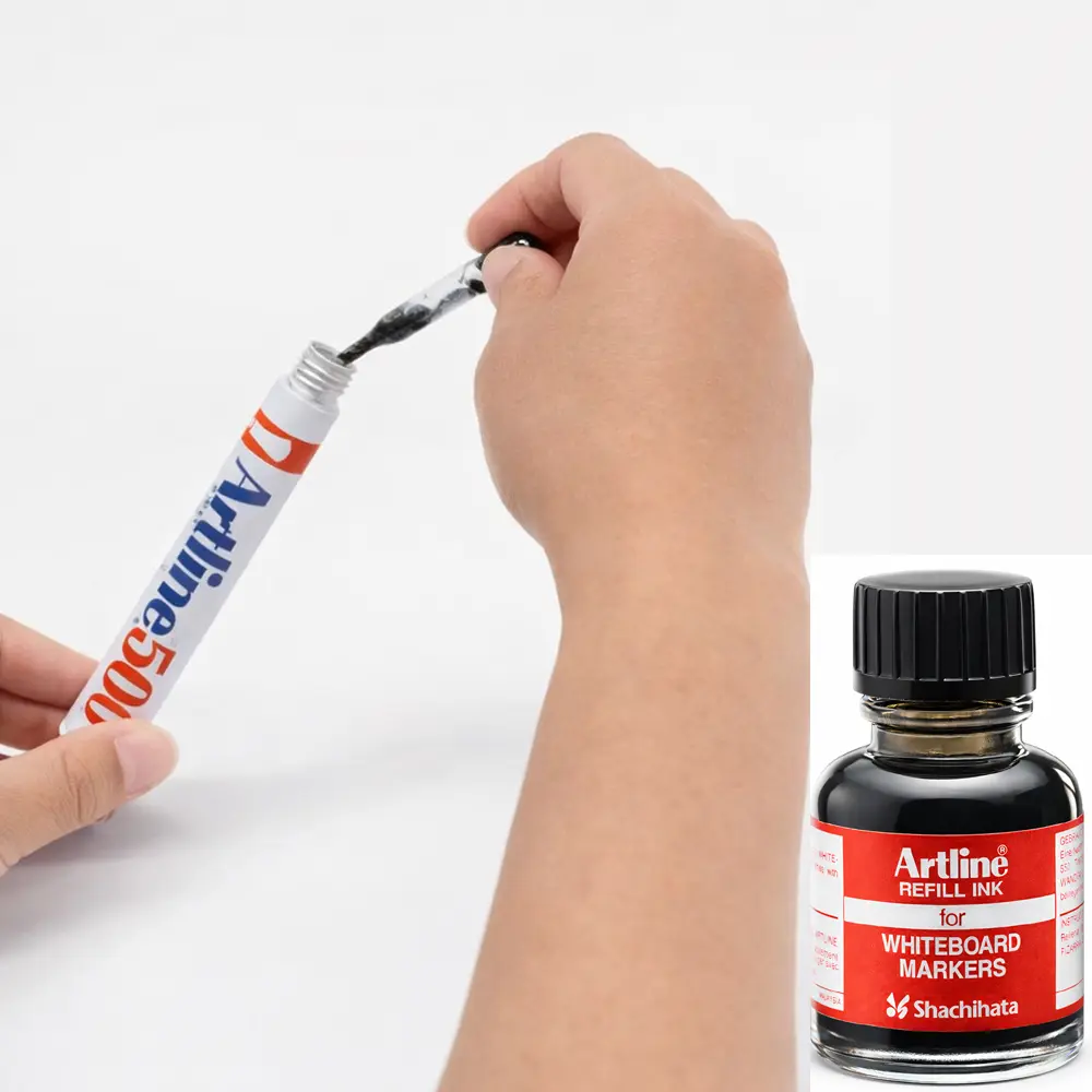 ESK 50 whiteboard marker ink pack of 10 xylene free pigment refill ink