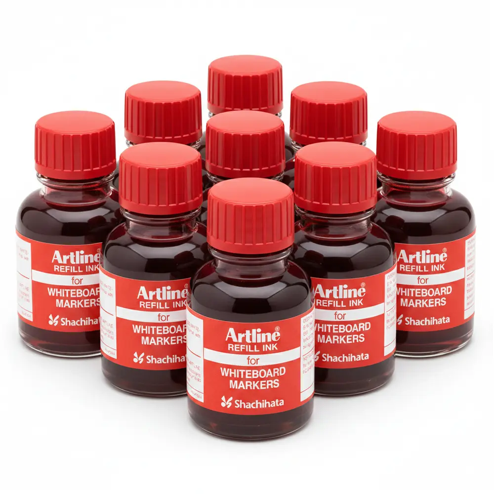 ESK 50 whiteboard marker ink pack of 10 xylene free pigment refill ink