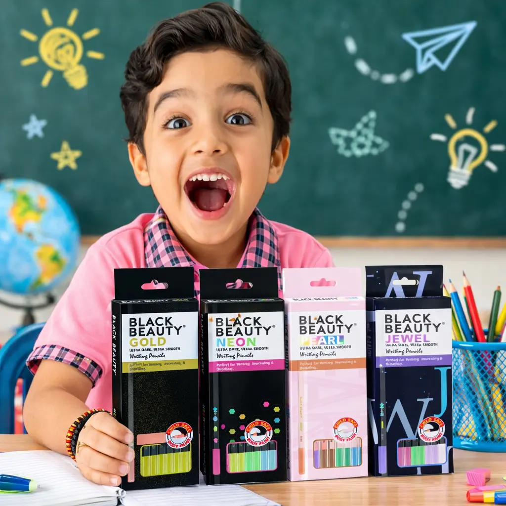 bling series writing pencil for school students India