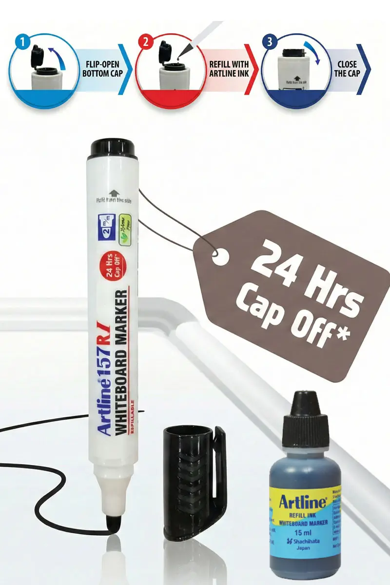 ESK 15W whiteboard marker ink for 157RI refillable ink for whiteboard marker