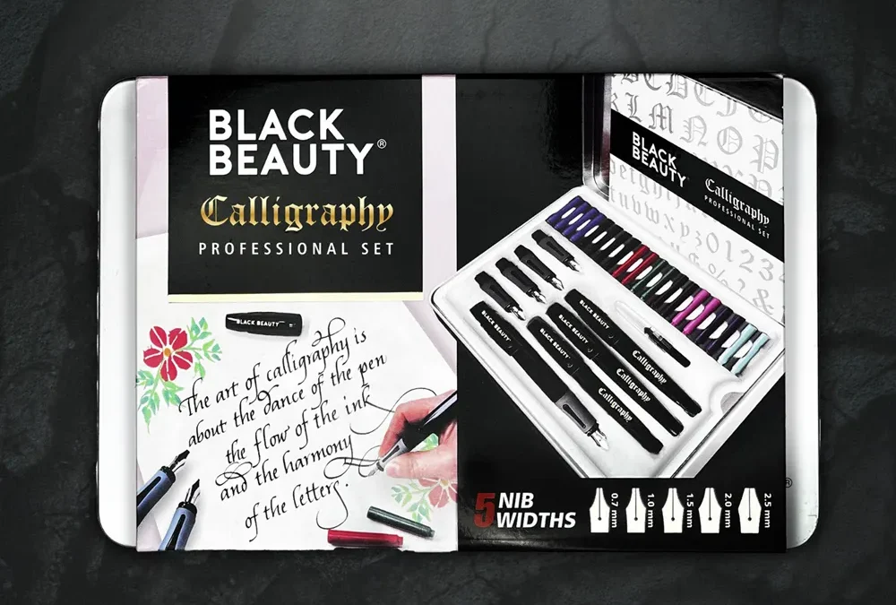 Black Beauty Calligraphy Professional Set