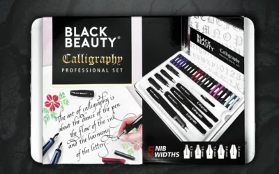 Black Beauty Calligraphy Professional Set