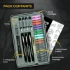 Calligraphy professional set with 4 pens, 5 nibs and 20 cartridges