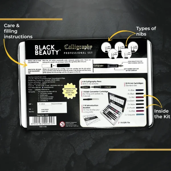 black-beauty-calligraphy-professional-set