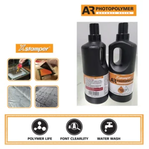 Xstamper Advance Resin Polymer UV adhesive for rubber stamp plates