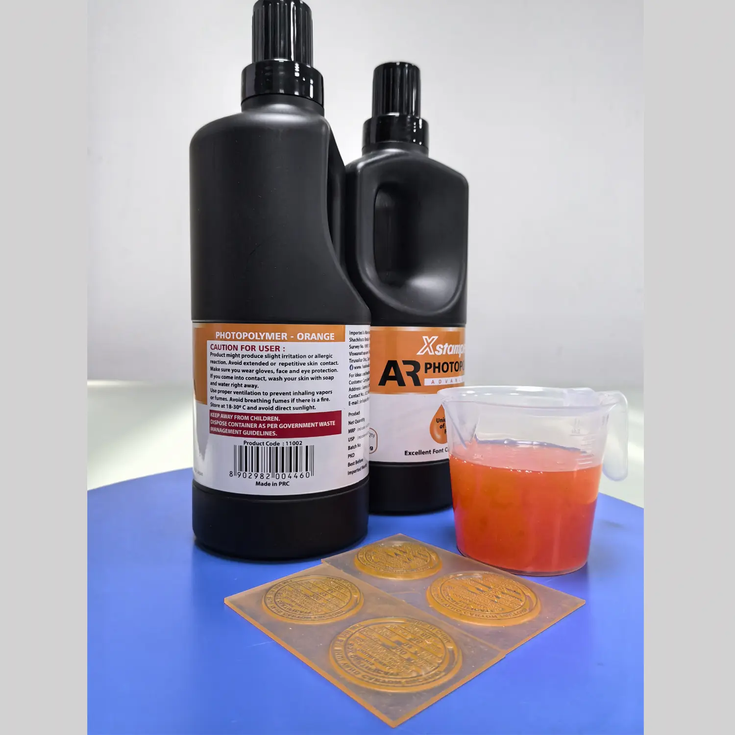 Xstamper Advance Resin Polymer UV adhesive for rubber stamp plates