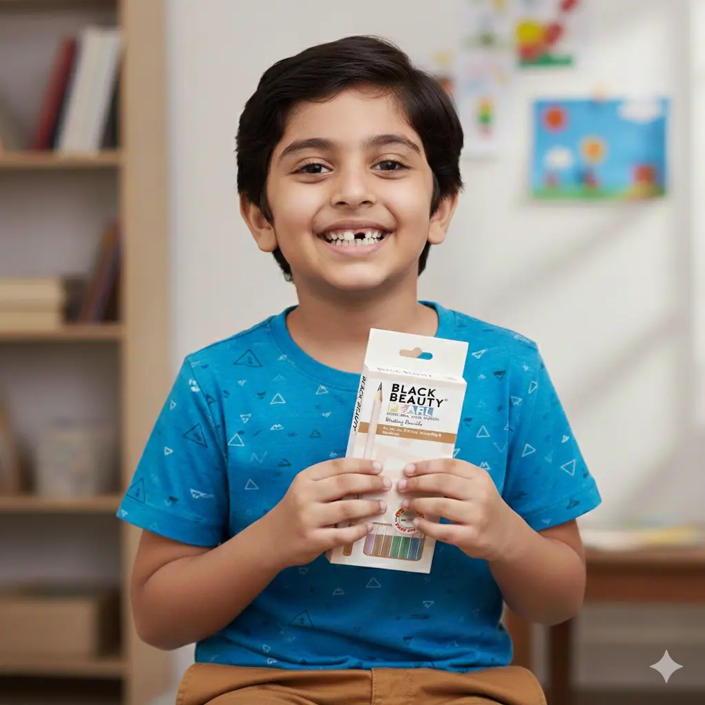 Bling Personality Quiz banner featuring BlackBeauty Pencil in the Bling Series for students.