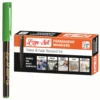Fine tip permanent marker pen available in black blue red green and purple