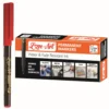 Fine tip permanent marker pen available in black blue red green and purple
